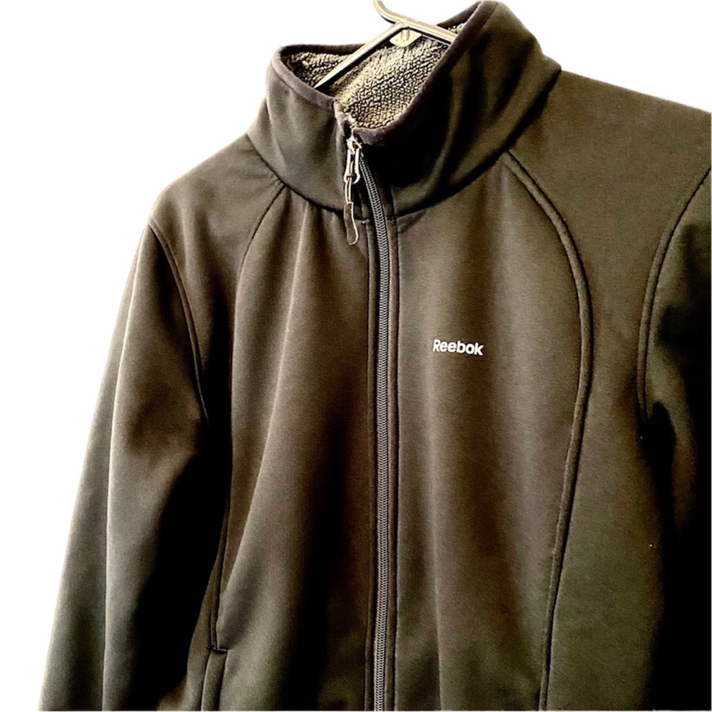 REEBOK sherpa-lined jacket